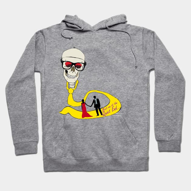 Skull and Tie Path to the Quiet End Hoodie by True Crime Brewery